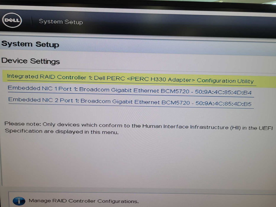 Dell PowerEdge R330 - Xeon E3-1220 v5 16GB DDR4 PERC H330 2x350W PSU %