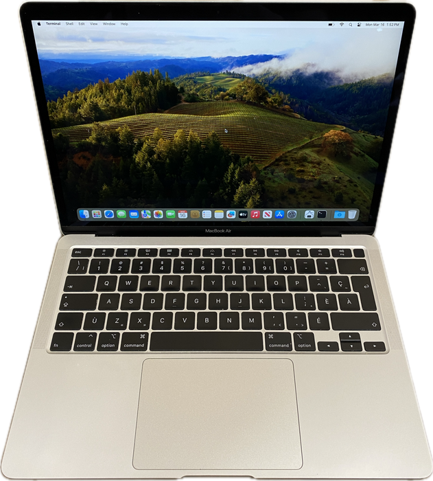Apple MacBook Air 13" 2020 i5-1030NG7 8GB 512SSD No Power Adapter READ