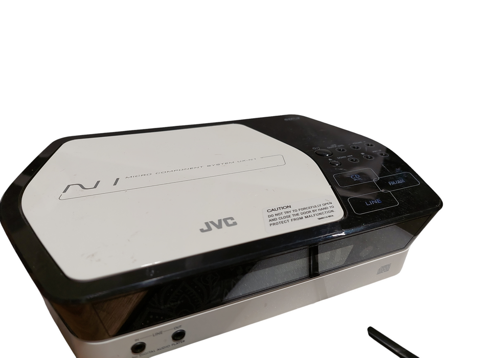 JVC Micro Component System Under Shelf Music Player UX- N1 Model: CA-UXN1W  =
