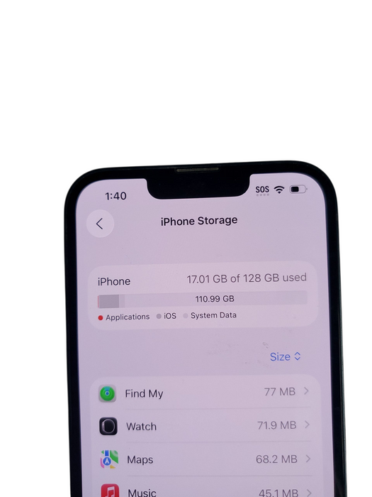 Apple iPhone 13 - 128GB - Midnight [A2631 | Read]