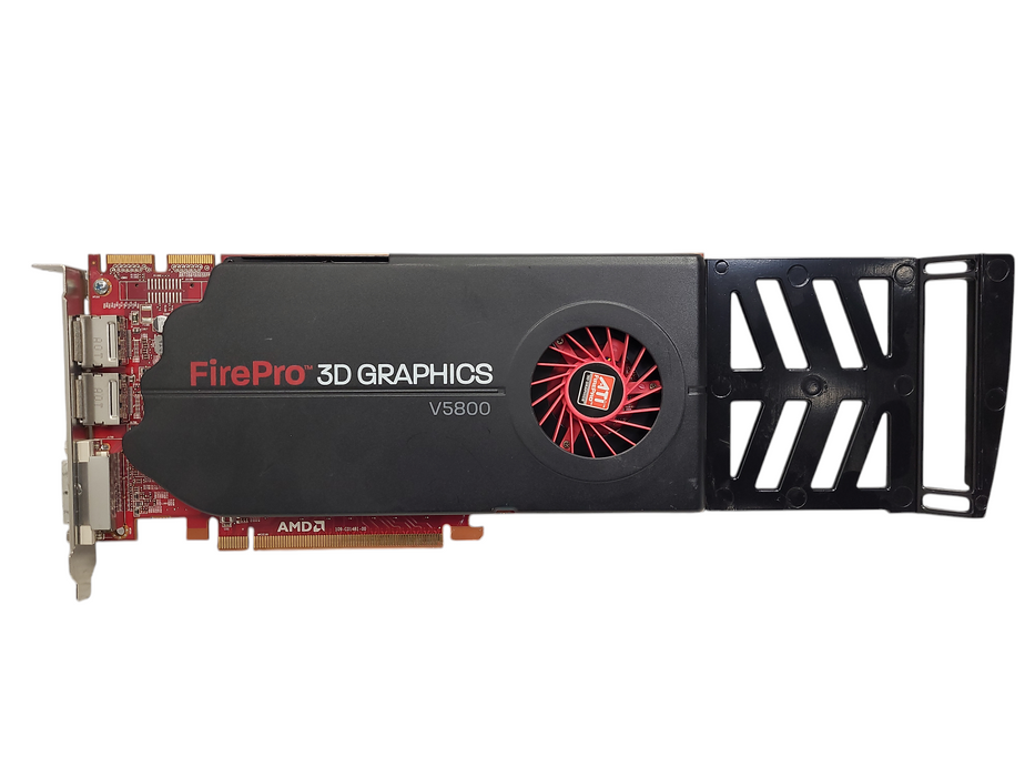 AMD FIrePro V5800 PCIe 1GB GDDR5 2x DisplayPort 1x DVi Graphics Card  $