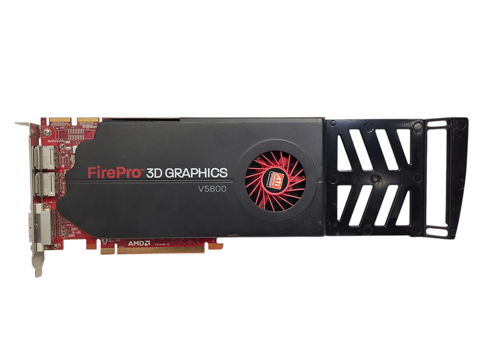 AMD FIrePro V5800 PCIe 1GB GDDR5 2x DisplayPort 1x DVi Graphics Card