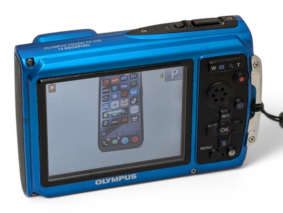 OLYMPUS Tough TG-320 14 MegaPixel Shockproof Waterproof Digital Camera -