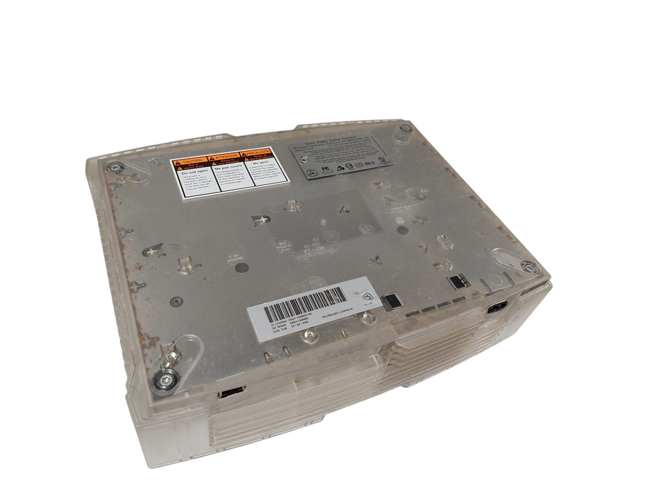 Microsoft Xbox Original Crystal Clear Shell ( Parts ) 2004-08-25 =