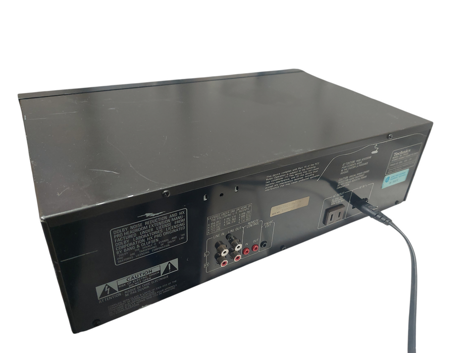 Technics Model: RS-TR232 Stereo Double Cassette Deck =