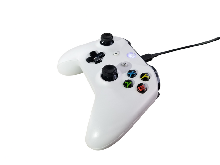 Lot 2x Xbox Controllers Wired & Wireless / Parts-Repair *READ*