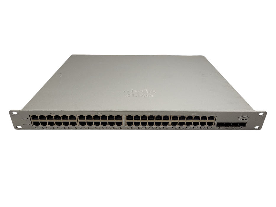 Cisco Meraki MS220-48LP 48x 1GE POE+ 4x1G SFP Port 1U Cloud Switch UNCLAIMED  Q$