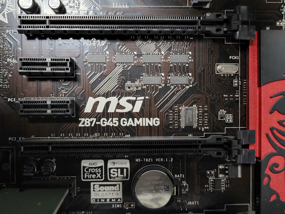 Custom/MSI Tower PC Core I7-4770K 3.50GHz 16GB RAM 2TB HDD 750W PSU _