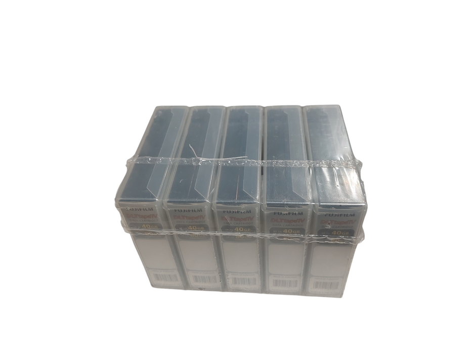 FujiFilm DLT tape 4 Data Cartridge 40GB / 80GB Package of 5 Tapes NEW Q=