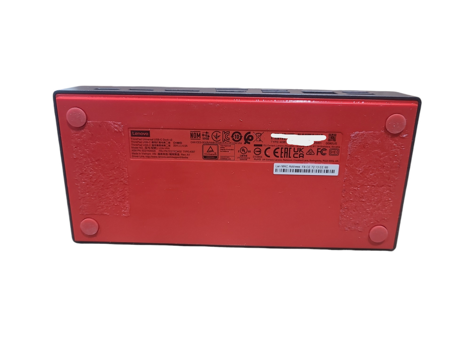 Lenovo ThinkPad Universal USB-C Dock V2 40B7 LDA-VK4 *NO CABLES*