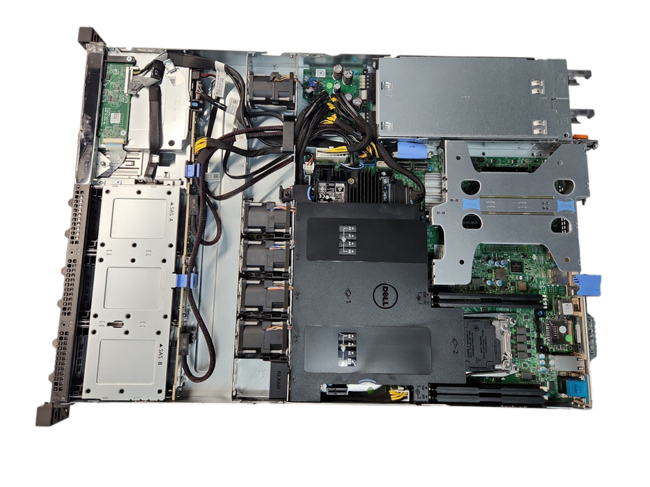 Dell PE R430 1U 8x2.5", Xeon E5-2620 v3, 32GB DDR4, H730 Mini, S130, 2x PSU