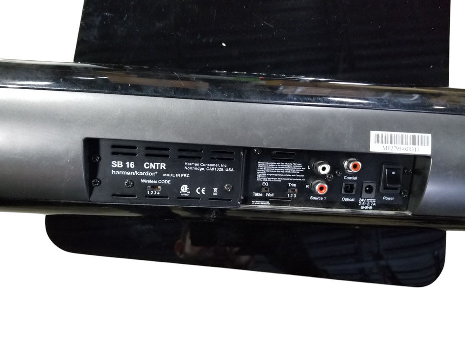 Harman/Kardon SB16 Sound Bar & Wireless Sub *Powers On - For Parts & Repair