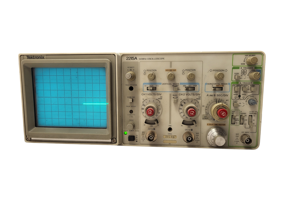 Tektronix 2215A 60MHz Analog Oscilloscope (IG82) $