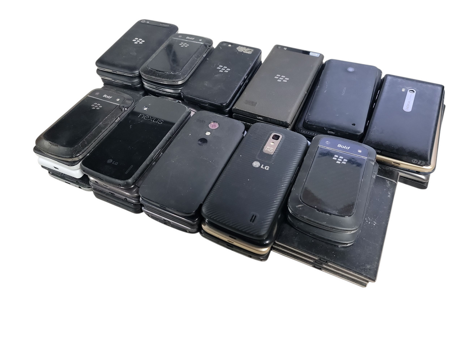 Lot of 55x Android Phones [LG/Nokia/Blackberry | AS-IS]