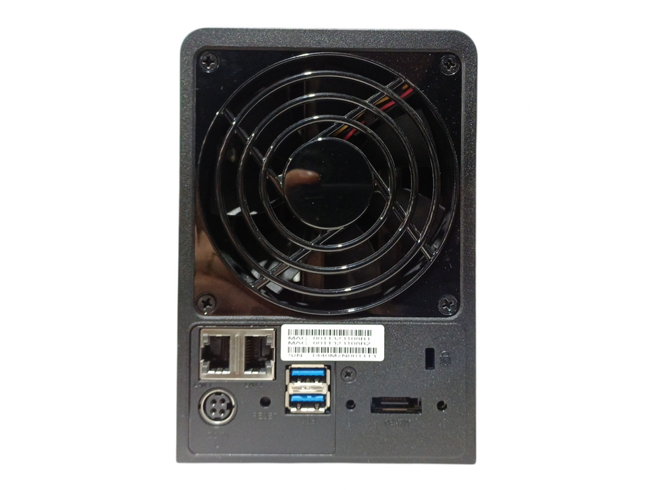 Synology Diskstation Ds214+ 2-Bays NAS, 2x 1TB 2.5" HDDs, No AC Adapter