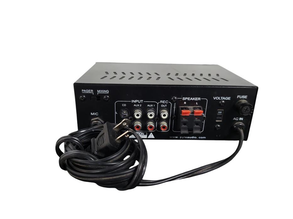 Pyle Pro PTA2 Power Amplifier 2-Channel 2x40W READ !