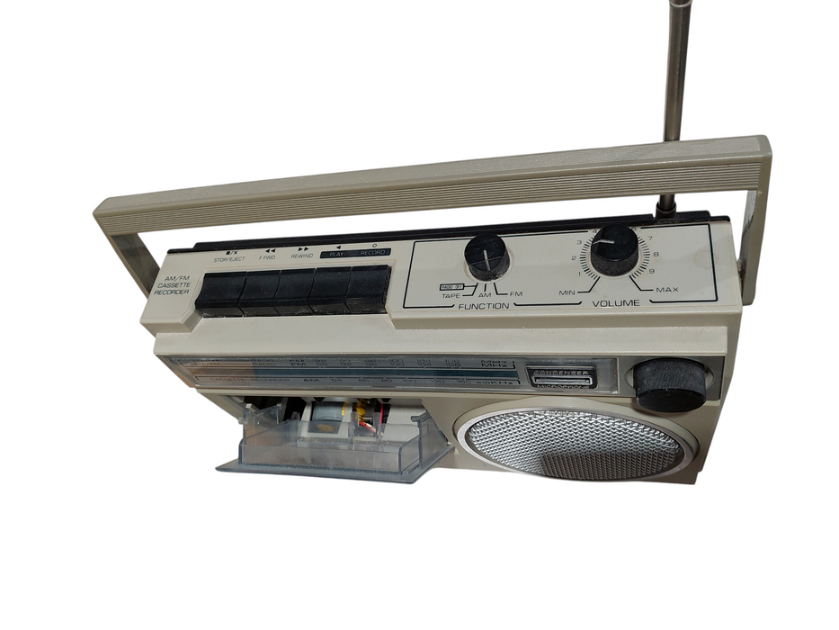 General Electric AM/FM Cassette Recorder Model: 3-5234C =