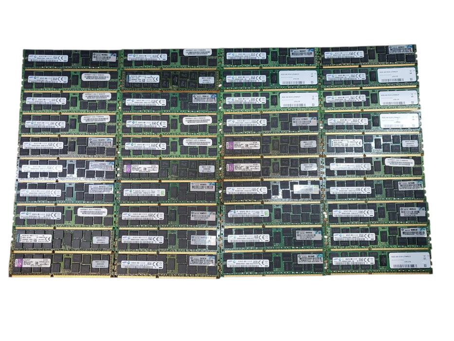 Lot of 40x, Assorted 16GB DDR3 Server RAM