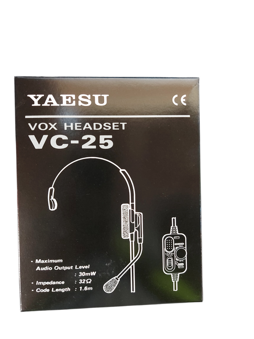 Lot 3x YAESU VC-25 VOX HEADSET New In Box Ham Radio