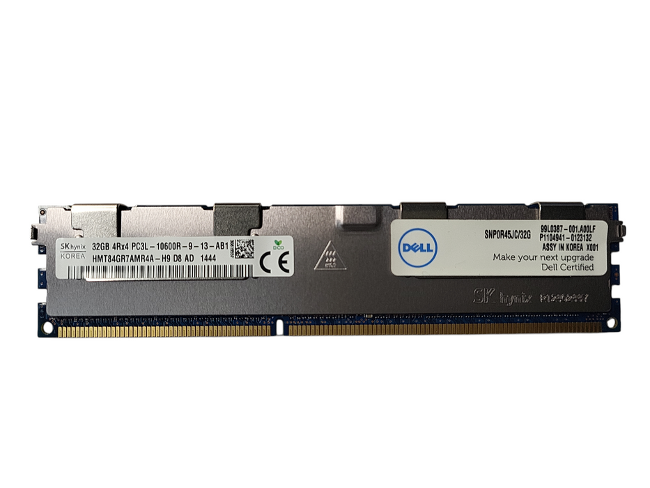 Samsung/SK Hynix 32GB 4Rx4 PC3L-10600R Server Memory Q$