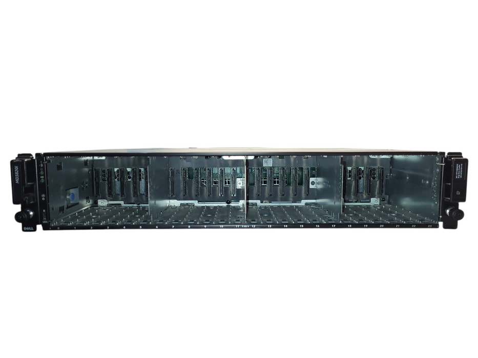 Dell PowerVault MD3820i SAN Dual 10GB-ISCSI-2 111-02126+G0 No HDD $