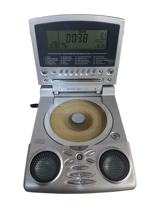 SHARPER IMAGE Design CD/Soother SI-785 | CD / Radio / Alarm Clock