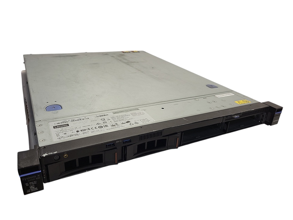 Lenovo System X3250 M6 1U 4x 3.5" Xeon E3-1230 v5 No RAM/HDD $