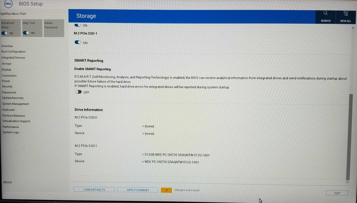 Dell OptiPlex Micro 7020 14th Gen i5-14500T CPU 16GB RAM 512GB NVMe w/ AC