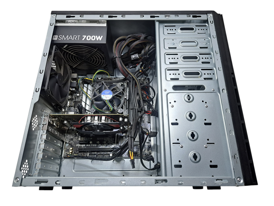 Asus PRIME H270M-PLUS w/ Intel Core i7-7700K, 16GB DDR4, RX 550 4GB, No HDD )