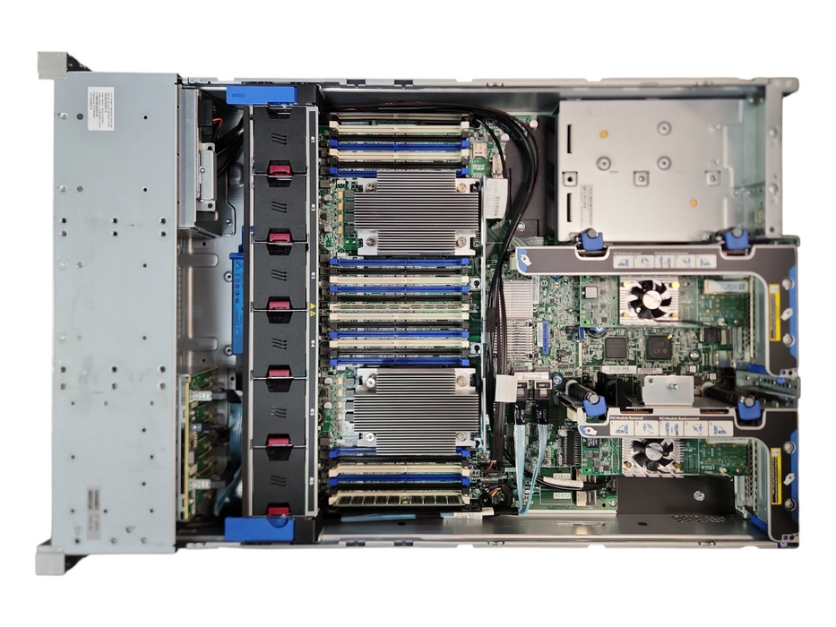 HP DL380 Gen9 2U 8x 2.5", 2x Xeon E5-2623 v3, 32GB DDR4, No HDD, P440ar