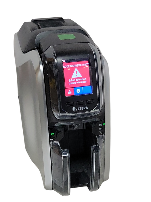 Zebra Zc300 Dual Sided Debit Card Printer, READ _