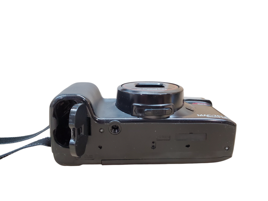 Minolta MAC-TELE Quartz Date 35mm Film Camera w/ Case *READ*