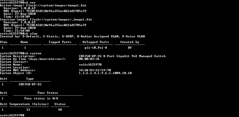 Cisco CBS350-8P-2G-NA 8-Port Gigabit PoE+ Compliant Managed Network Switch