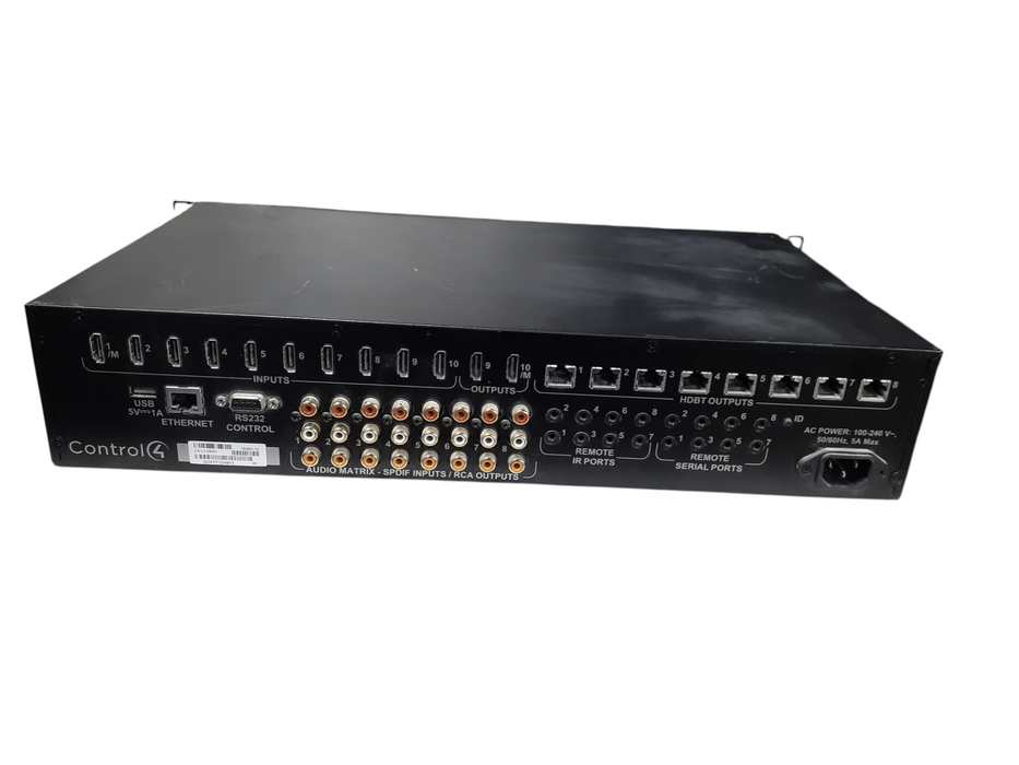 Control4 C4-LU1082D 10x10 4K UHD HDMI Matrix Switcher