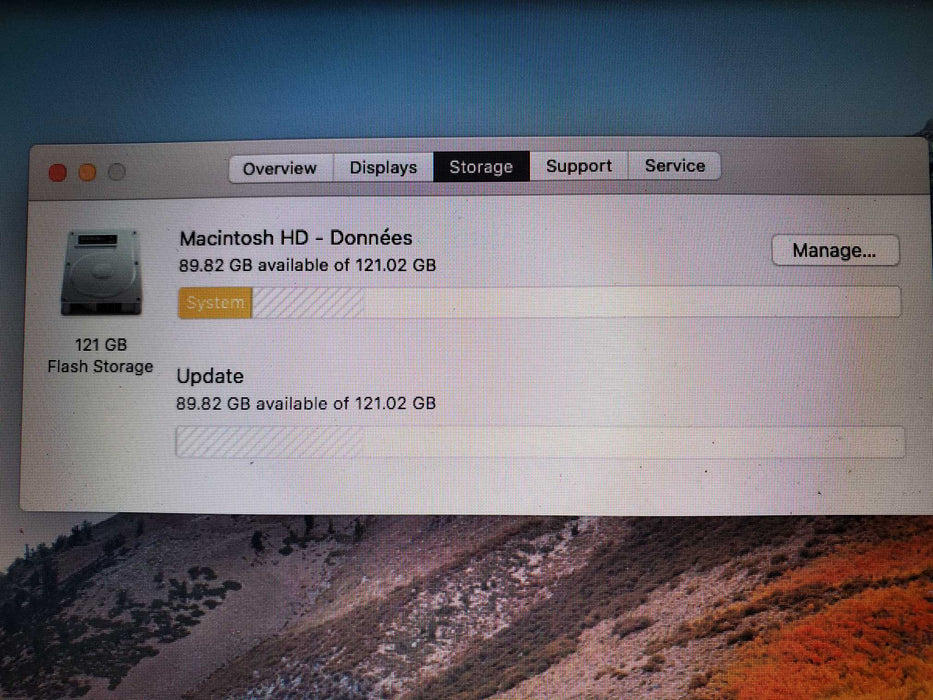 2015 Apple MacBook Air A1465 EMC 2924 - 128GB SSD, 4GB RAM, Intel i5 READ