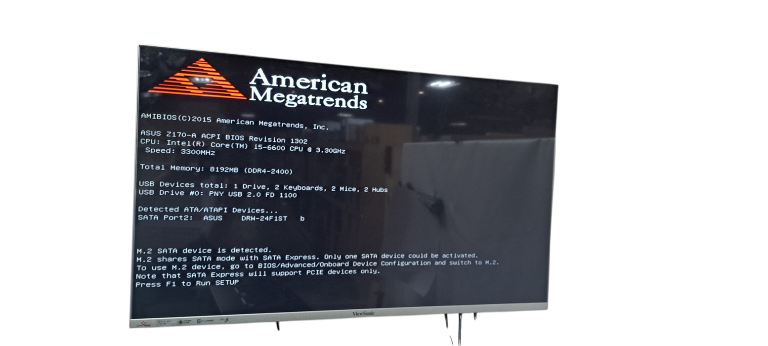 Custom PC i5-6600|8GB RAM|256GB NVMe|GT 1030 GPU|Z170-A|READ