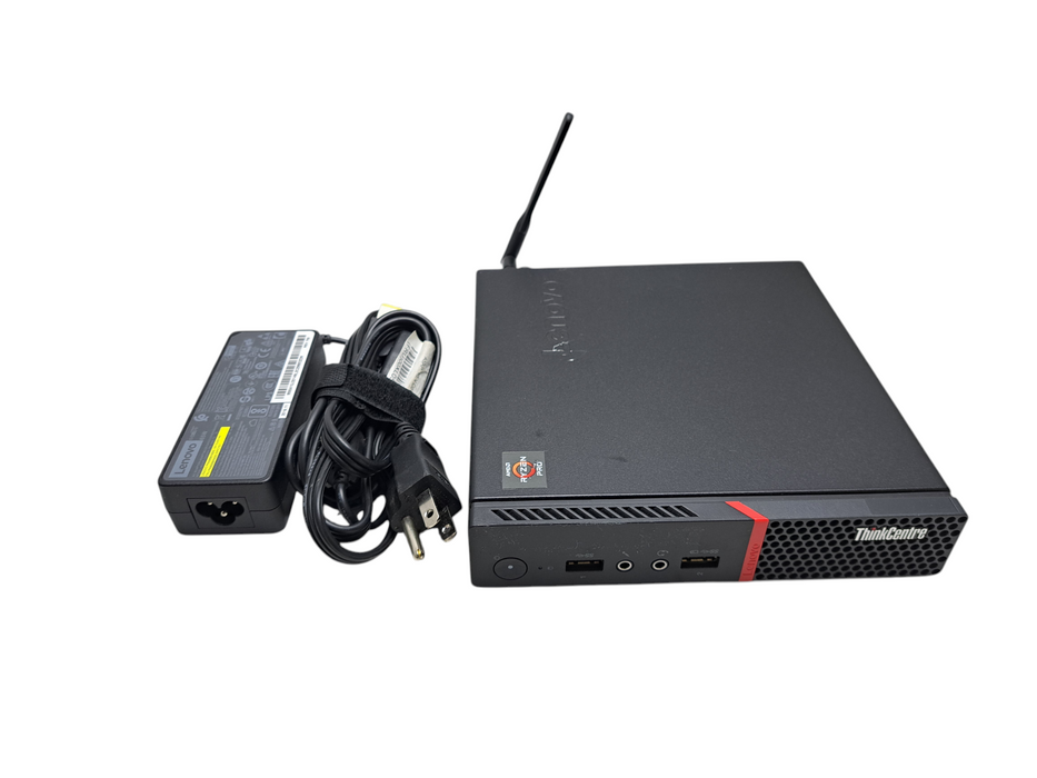 Lenovo ThinkCentre M715q | Ryzen 3 PRO 2200GE @3.20GHz, 32GB DDR4, No HDD )