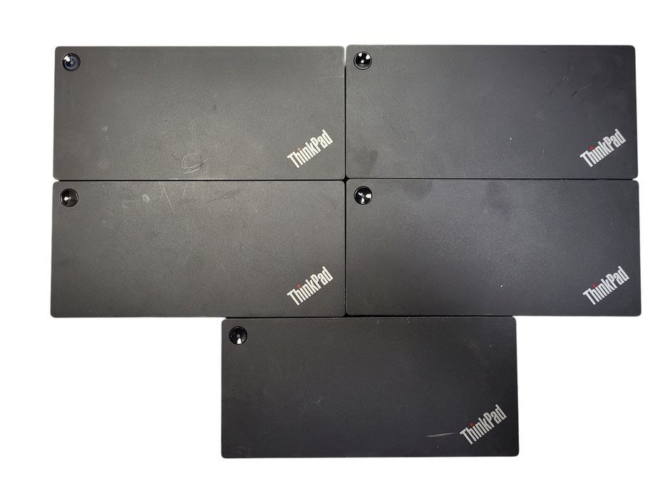 Lot of 5x Lenovo ThinkPad USB-C Dock Gen 2 LDC-G2 40AS No AC READ $