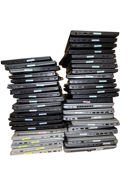 Lot 44x B/C-Grade Dell/Lenovo/HP 7-11Gen BIOS Locked Laptops (DBL6-18)