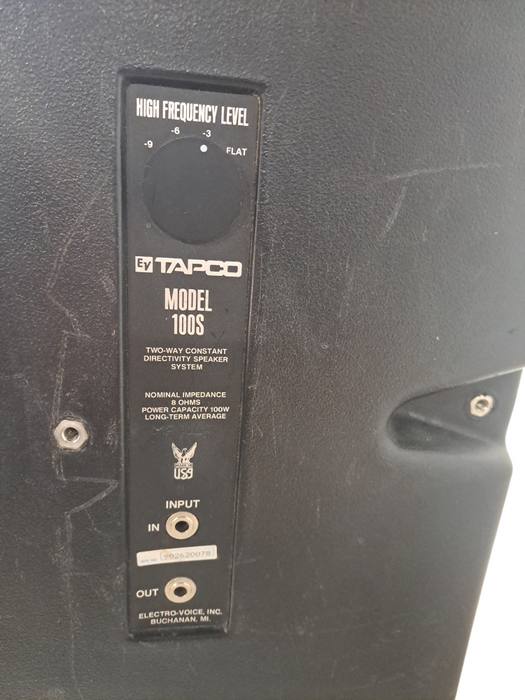 Electro-Voice Tapco 100S Speaker Q