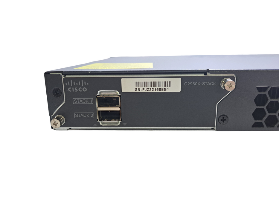 Cisco WS-C2960X-48LPD-L V06 | 48-Port Gigabit PoE+ 370W Switch | 2x 10G SFP+