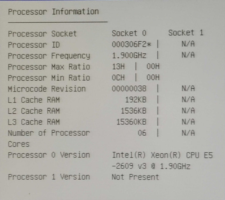 Cisco UCS C220 M4 1U- Xeon E5-2609 v3, 32GB DDR4, NO RAID/HDD