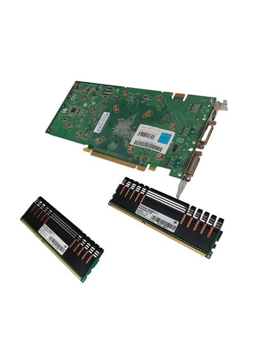 Bundle of Ram & Graphic CardViper Xtreme 4GB DDR3 1600MHZ PX34G1600C11 RAM  =