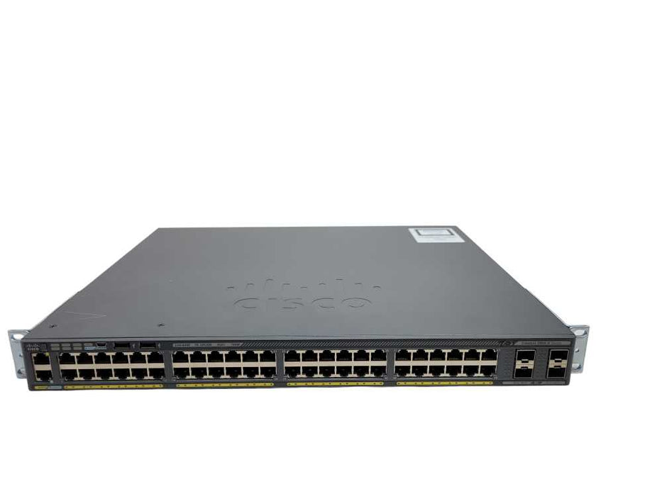 Cisco WS-C2960X-48FPS-L 48-Port Gigabit PoE | 4xSFP