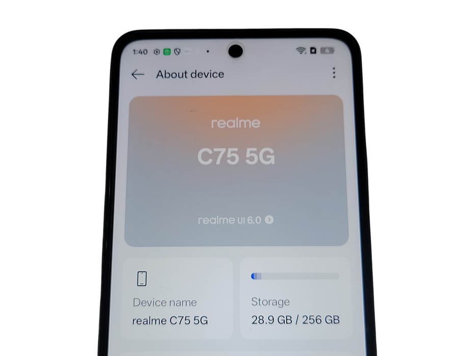 Realme C75 5G - 256GB - Black [C75] (