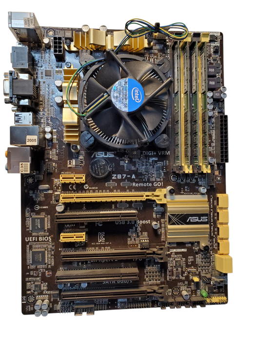 ASUS Z87-A Motherboard INTEL CORE I7-4770K 32GB RAM