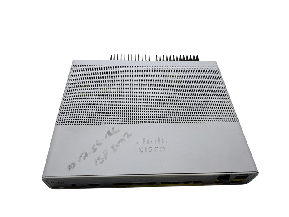 Cisco WS-C3560CG-8PC-S | 8-Port Gigabit PoE Silent Switch | 2x Dual Uplinks !