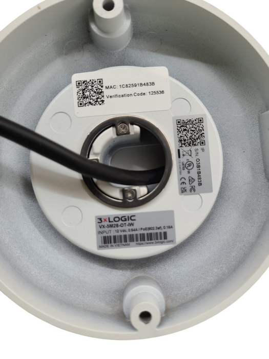 3xLogic VX-5M28-OT-IW Ball Turret Camera