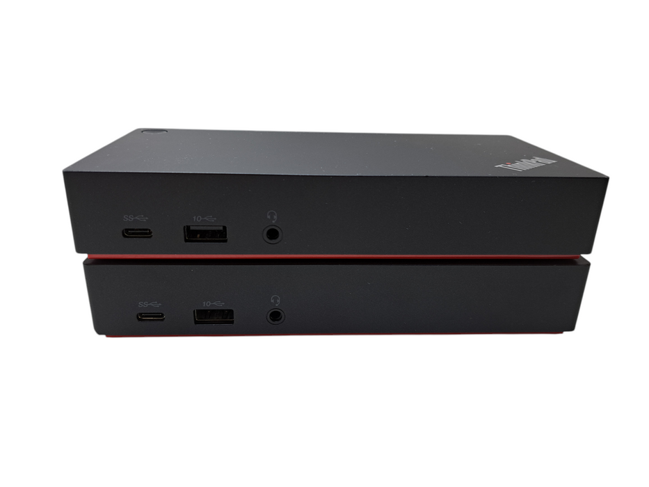 Lot of 2x Lenovo ThinkPad USB-C Dock Gen2 LDC-G2 40AS