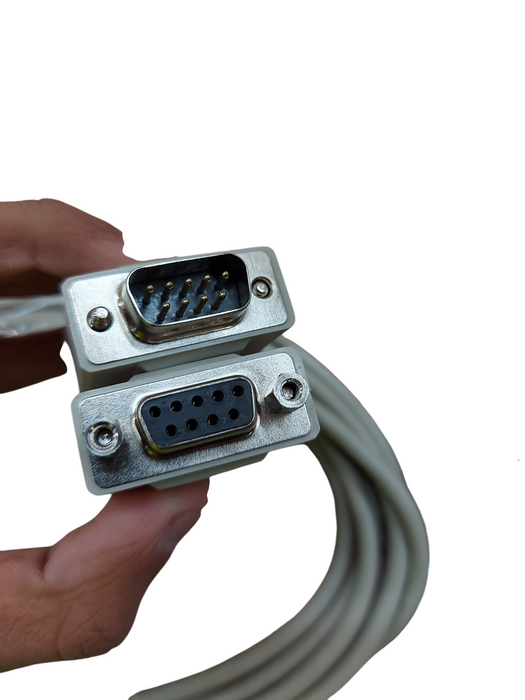 Lot 6x 02712 C2G 10ft DB9 M/F Extension Cable  Q